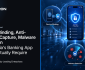 Device binding and anti-screen-capture controls on a banking mobile app